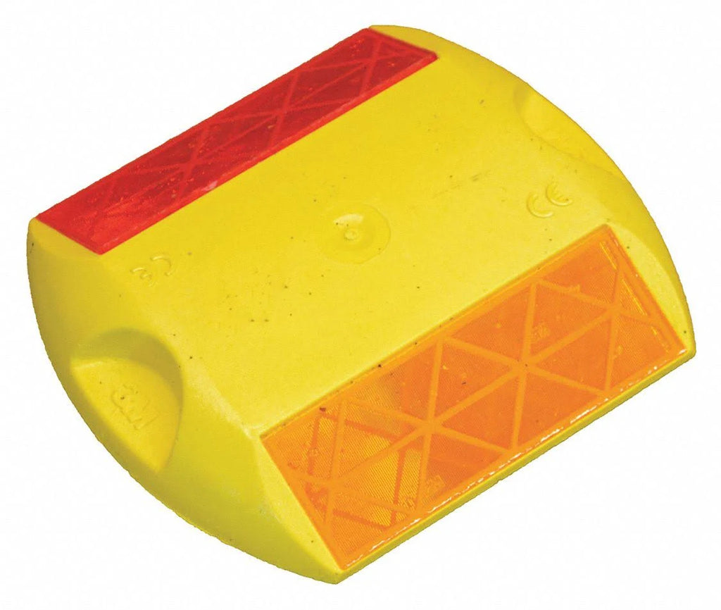 Yellow/Red Pavement Marker, 4x22 L, pk100 T3030
